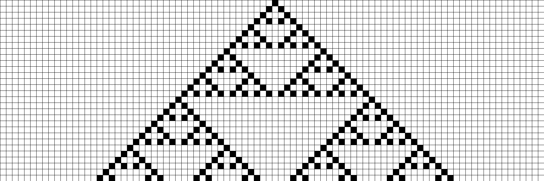 Figure 7.13: The Wolfram elementary CA 